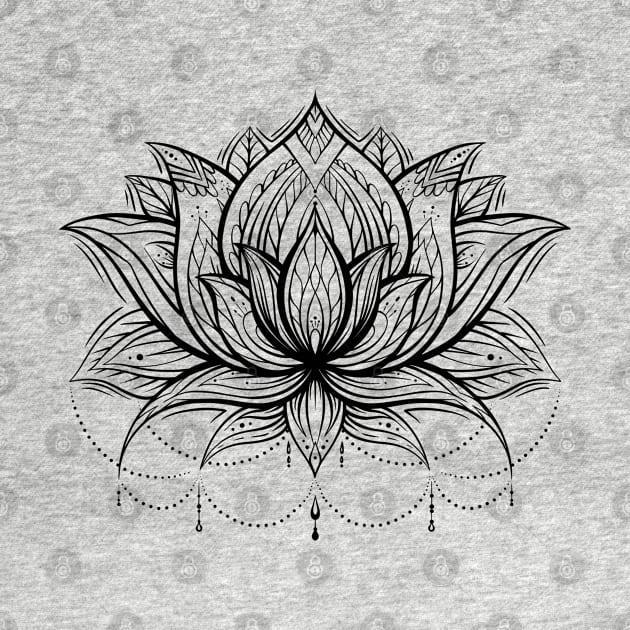 Lotus flower by Veleri